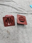 1967 - 1972 Chevy Gmc Truck C10 K10 20 30 Dash Defrost Vent 3895479 Pair Oem Red. Fixed Price $35.00.