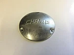 Aluminum Hub Cap, Scott 2000, 3-24 Single Fork Tailwheel Assembly, Aeronca Champ. Fixed Price $36.00.