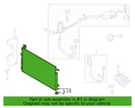 Hyundai 97606 L0100 Condenser Assembly 21-23 Sonata New Genuine. Fixed Price $199.97.