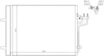 Nissens A/c Condenser 2010-2013 Ford Transit Connect 940223. Fixed Price $164.79.