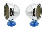 Pair Chrome Guide 682-C Style Headlight Bucket Housings For Hot Rods & Rat. Fixed Price $249.95.