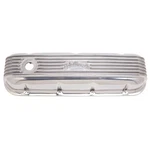 Edelbrock Valve Cover Set 4185; Classic Polished Alum For Chevy 396-454. Fixed Price $456.56.