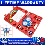 Carbole Hvac Kit A/c Manifold Gauge Set Air 3-WAY Refrigeration. Fixed Price $55.99.