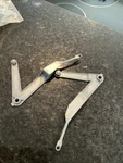 New 1955-1956 Chevy Defrost Levers 3135916-3135917 Lh Rh. Fixed Price $35.00.