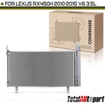 Condenser W/ Receiver Drier For Lexus RX450H 2010-2015 2010-2014 Bracket. Fixed Price $85.99.