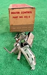 Vintage Dole 1957-58 Ford Heater Temperature Valve Edsel DS-2. Fixed Price $35.00.