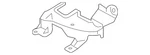 Genuine Mitsubishi Upper Baffle 7812A387. Fixed Price $14.40.