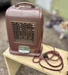 Vintage Arvin Model 224 Copper Space Heater Art Deco Mcm Style Made Usa. Fixed Price $74.99.