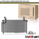 New Ac Condenser W/ Receiver Drier For Suzuki Aerio 02-07 2.0L 2.3L 9531054G12. Fixed Price $84.99.