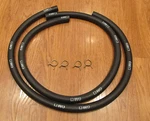 1955 56 Chevy Heater Hose With Gm Markings Original Ribbed Style * Usa Made. Fixed Price $44.90.