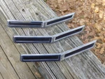 (1-2 3) 1966 Mercury Comet Trim Vents Louvers Ornaments. Fixed Price $99.99.