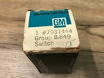 1976-1975 Chevrolet Vega Monza Nos Gm A/c Compressor Control Switch 7931444. Fixed Price $35.00.