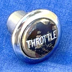 Throttle Vintage Dash Switch Control Interior Chrome Knob, 1948-53 Dodge Truck. Fixed Price $43.00.