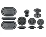 1971-73 Mustang Rubber Plug Kit Cowl Floor Pan Trunk 13 Pieces New. Fixed Price $29.50.