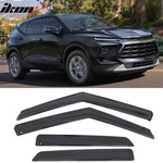 Fits 19-26 Chevy Blazer Window Visors Vent Rain Sun Guards Deflectors Tape-on. Fixed Price $32.99.