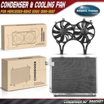 Ac Condenser & Cooling Fan Assembly Kit For Mercedes-benz W210 E300 E320 E420. Fixed Price $204.99.