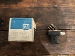 Nos Gm 1968 Chevrolet Impala A/c Clutch Master Control Switch. Fixed Price $47.50.
