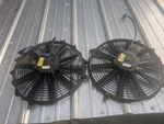 Trans Air 14" Condensor Pulley Fans From 2008 Ford Starcraft Side Skirt Mount Ac. Fixed Price $85.99.