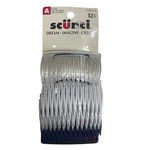 Vintage 2003 Scunci Hair Combs Multi 12PC Set 16203-A Side Nwt New. Fixed Price $24.95.