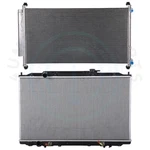 Radiator & Ac Condenser Cooling Kit For 2005-2010 Honda Odyssey Lx 3.5L V6. Fixed Price $116.73.
