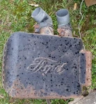 1948-1952 Ford Script Pickup Truck Heater Box Defroster Housing Covers Original. Fixed Price $250.00.