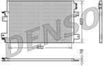 Denso Ac Condenser For Chrysler Sebring Dodge Jeep Lancia Flavia 06-17 5191277AA. Fixed Price $154.58.