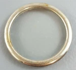 Vintage Dash Gauge Chrome Bezel Ford Chevy Dodge Rat Rod 2 1/8" 3/4" Id. Fixed Price $11.89.