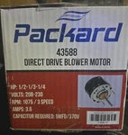 Packard Direct Drive Blower Motor 43588. Fixed Price $129.95.