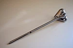1966 Ford Fairlane Falcon Chrome Sun Visor Arm + Bracket Nos 500XL Gt Hardtop. Fixed Price $95.00.