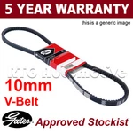 Gates Fan Drive Belt Audi Bmw Citroen Ferrari Fiat Ford Honda Mazda 6212MC. Fixed Price $12.07.