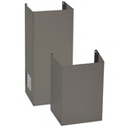 JXDC72ES 9 Ft Ceiling Duct Cover Kit Fingerprint Resistant Slate Range Hood. Fixed Price $110.00.