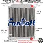 Row Aluminum Radiator Fit 1950-1961 1956 Jaguar Mark Ix Viii 3.4L /3.8L L6. Fixed Price $159.00.