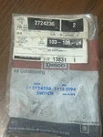 New Oem Gm 2724236 A/c Compressor Cut-out Switch 1983-84 86 Camaro 82-95 Blazer. Fixed Price $19.95.