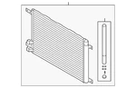 Genuine Volkswagen A/c Condenser 5QM-816-411-E. Fixed Price $219.26.