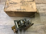1953 54 Chrysler Dodge Desoto Nos Mopar Heater Control Valve 1479841. Fixed Price $295.00.