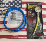 Freon R12 R22 Refrigerant Heavy Duty Recharge Hose Kit W/pressure Gauge. 12C. Fixed Price $84.85.