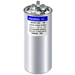 Dual Run Capacitor 45+5 Uf 370/440V Round Metal Casing Hvac Unit Motor Start. Fixed Price $30.29.