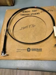 Mopar Nos Heater Fresh Air Door Control Cable 63 1/2" Rt. 66-67 Plymouth Fury. Fixed Price $89.50.