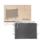 Ac Condenser A/c Air Conditioning With Receiver Drier For Mercedes Benz Class. Fixed Price $66.58.