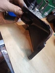 1967 Ford Mustang 289 Compressor Mount Bracket Air Conditioning C7AA-2882-L. Fixed Price $50.00.