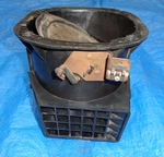 1966-70 Mopar B-body Left Side Under Dash Vent Box Assembly Molded # 2607015 Vgc. Fixed Price $84.95.