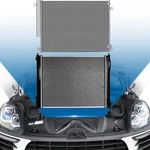Aluminum Radiator & Condenser Cooling Kit For 2016-2019 Honda Civic 2.0L. Fixed Price $105.88.