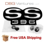 Fits 1967 Chevelle Camino Emblem Rear Panel Gm " Ss 396 EM1301 Dynacorn. Fixed Price $34.20.
