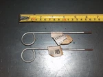 1965 66 Chevy Gmc C10-C60 Truck Nos Dash Defroster Air Flow Control Lever (2). Fixed Price $15.00.