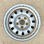 Original 1968-70 Ford Mustang Gt Rally Wheel 14X6 8MB Date Code Oem Fomoco 0625. Fixed Price $125.00.