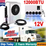 12V Truck Split Ac Unit Air Conditioner Rv Caravan Red 12000 Btu Evaporator. Fixed Price $469.99.