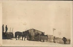 Horses Pulling Wagon Snow Original Vintage Real Photo Postcard Rppc. Fixed Price $8.79.