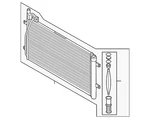 Genuine Audi Condenser Assembly 8U0-260-401-C. Fixed Price $342.35.