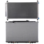 Radiator & Ac Condenser Cooling Kit For 2005 2006 2007-2010 Honda Odyssey 3.5L. Fixed Price $118.82.