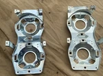 1963 Ford Galaxie Headlight Mounting Bucket Trim Brackets Pair Set Lh Rh Plated. Fixed Price $145.00.